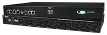 IPDU-S8-P10 - Secure Remote Power Control Unit with Environmental Monitoring, 8 Outputs, 10A Input/Output Current
