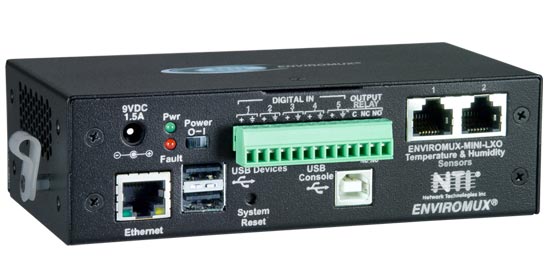 Capteur Web – Thermomètre avec interface Ethernet