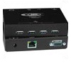 Transparent USB Extender with VGA Video via CATx up to 200 Feet