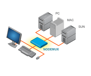 NODEMUX Switch diagram