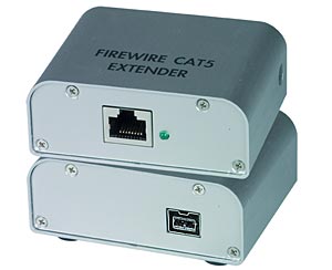 ST-C51394-250 Extendeur de FireWire via Cat5e/6 jusqu'à 250 mètres